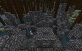 A large set of ruins