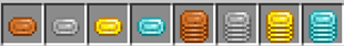 All current coins and coin stacks