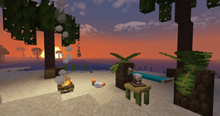 A lovely beach