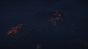 villages during the night