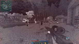 Night time raid (red night vision)