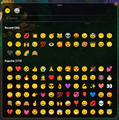 Emoji keyboard