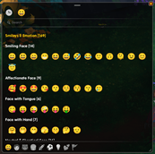Emoji keyboard