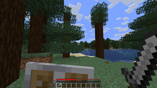 Shield model in first person