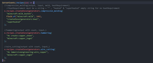 v1.2.0 Syntax new supported recipe Types