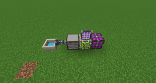 Using AE2 to store mana