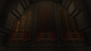 Trompette, Nasard, and Gedeckt