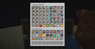 Every item currently in the pack