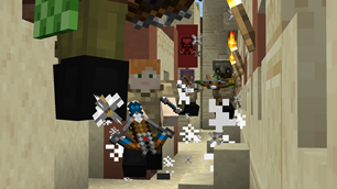Fight in Desert Village
