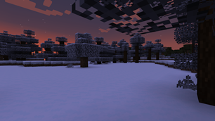 Snowlogging of snowy taiga