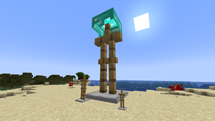 They also work on amor stands!