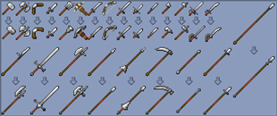 Iron gear before and after