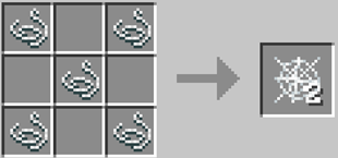 Cobweb Crafting Recipe