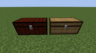 Living Wood and Oak chests