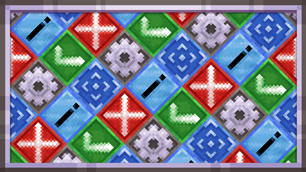 All Test Block textures shown from above