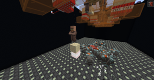 if villagers dont die from the fall and tnt. the ravagers will!