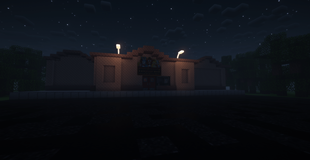 Outside
