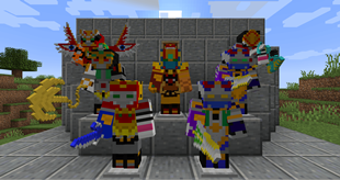 GaoKing, GaoHunter, GaoMuscle, GaoGod, GaoHunter Blue Moon, GaoIcarus and GaoKnight