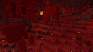 Crimson moss in the "Crimson Forest"