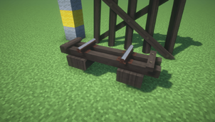 Texel Wooden Trestle Base (Low) (Any length, 5 blocks long suggested)