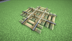 Setting up the 90° Diamond Crossing