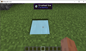 Liquids try to display in a bucket