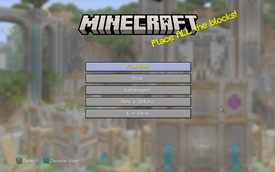 Main Menu