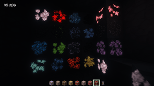 Not all Ores Glow! So keep eyes open!