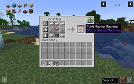 Poke Gacha Machine crafting