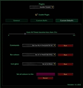 Custom Debuffs tab