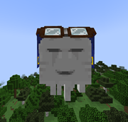Happy Ghast while not riding
