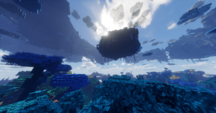 Aerial Hell Landscape