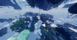 Aerial Hell Landscape