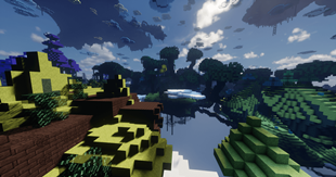Aerial Hell Landscape