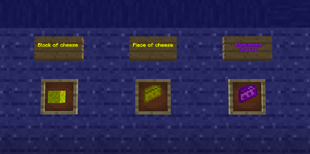 Cheese items