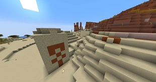 Desert + Temple + Badlands