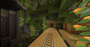 Mineshaft + Lush Caves