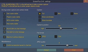 Settings UI