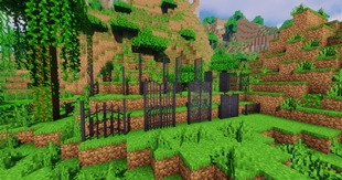 Metal Double Fence Gates 1.20