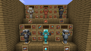 Equipment Sets in the modpack