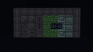 Some decorative and functional blocks.