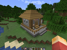 Konrads House and Konrad Villager