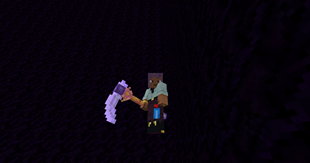 Looting Scythe and Lucky Charm on belt