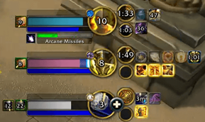 Arena cooldown tracker