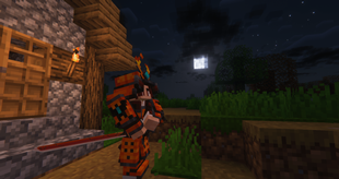 Ignis Wizard Samurai Armor Set Armor