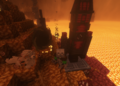 Doggy Talents. Nether, Ad Astra and Raid portal.