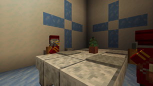 2 Archivists in a snowy mansion.