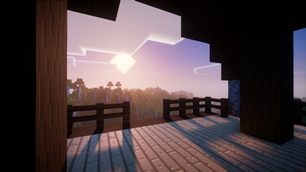 View from pillager outpost