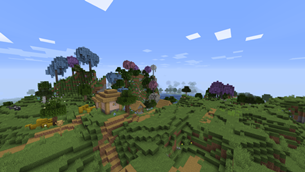 Village + Improved Flower Forest