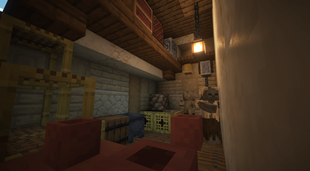 Interior view of the fortress